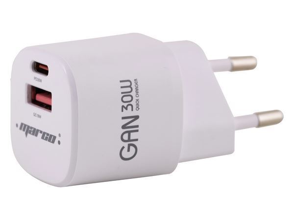 30W GaN Fast Wall Charger, P2728W