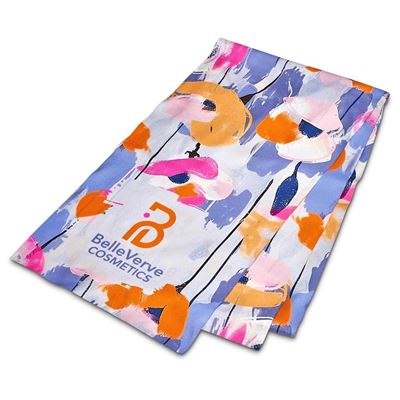 Hoppla Snuggle Polar Fleece Scarf - Double-Sided Branding, HU-HP-2-G