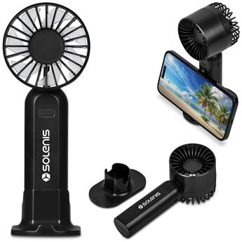 Altitude Laqueta Rechargeable Handheld Mini USB Fan, MT-AL-502-B