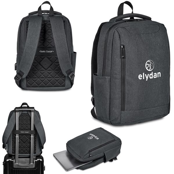 Swiss Cougar Vercelli Laptop Backpack, BG-SC-532-B