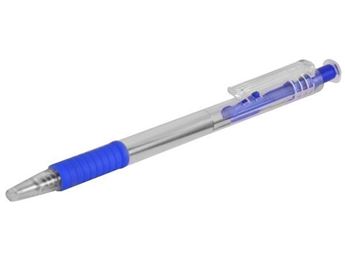 Retractable Ball Point Pen - Blue Ink, PN093E