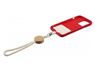 Bamboo Disc Cotton Cell Phone Holder, P2795C
