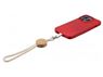 Bamboo Disc Cotton Cell Phone Holder, P2795C