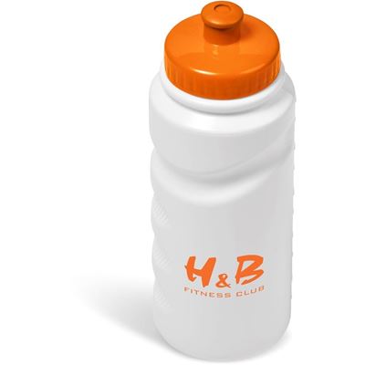 Annex Plastic Water Bottle - 500ml - Orange, DR-AM-193-B-O