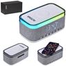 Serendipio Cumberland 10W Bluetooth Speaker Wireless Charger & Clock, MT-SD-521-B