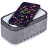 Serendipio Cumberland 10W Bluetooth Speaker Wireless Charger & Clock, MT-SD-521-B