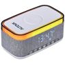 Serendipio Cumberland 10W Bluetooth Speaker Wireless Charger & Clock, MT-SD-521-B