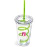 Malibu Tumbler & Twisty Straw Tumbler, DR-AM-189-B
