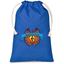 Altitude Allsorts Midi Cotton Drawstring Pouch - Blue, BAG-4701-BU