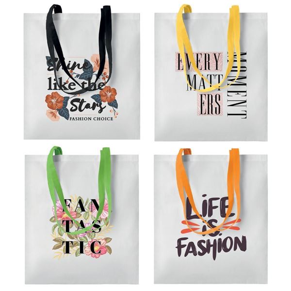 Colour Handle Shopper Bag, PP9559