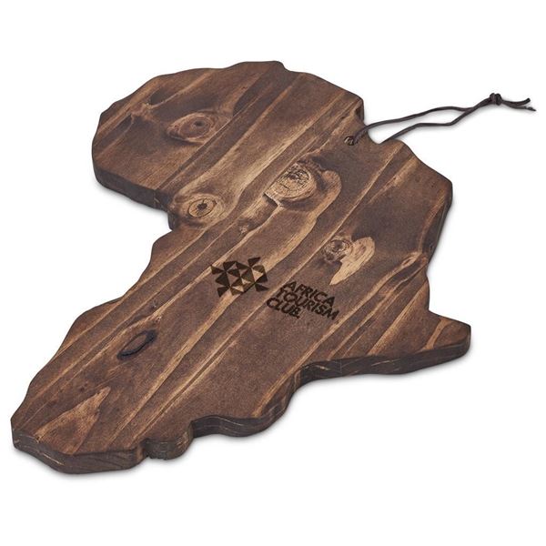 Serendipio African Shaped Wooden Serving Board, HL-SD-157-B