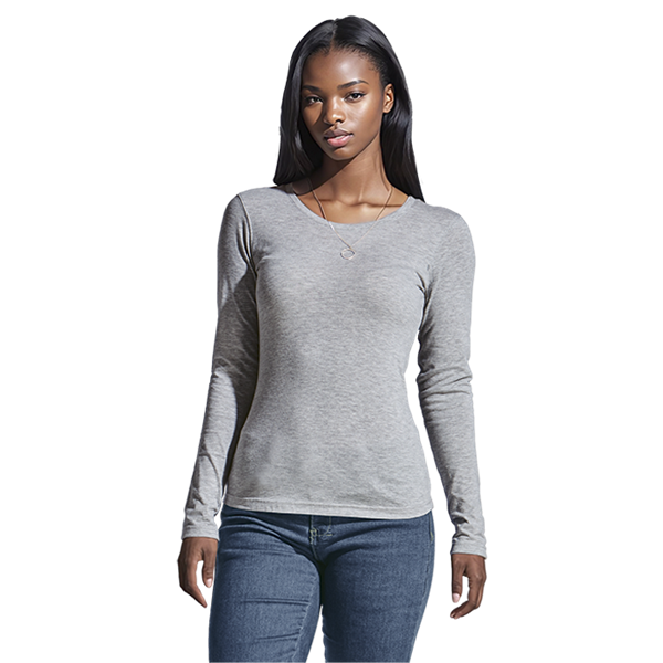 145g Long sleeve T-shirt Ladies, LTSL145B