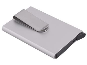 Aluminium Auto Pop-Up Card Holder, P2476S