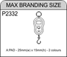 Portable Bag Scale, P2332