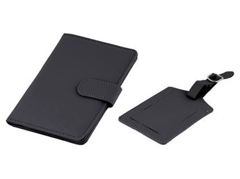Passport Holder & Luggage Tag Set,P2775SetB 