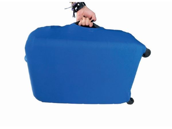 Stretch Luggage Cover - 24 inch (Blue), P2393M-E