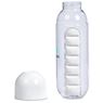 Altitude Vita-Stream Pill Box Plastic Water Bottle - 600ml, DR-AL-311-B
