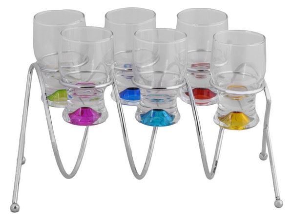 Spiral Stand & Shot Glasses, P2370