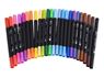 24-Piece Dual Tip Brush Pen Set, ST370-24Piece