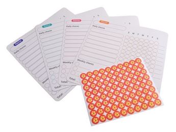 Fridge Magnet Chore Tracker & Reward Set, ST406Set