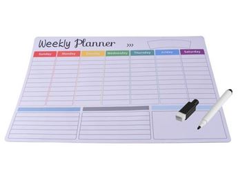 Magnetic Weekly Planner & Dry Erase Marker, ST372F