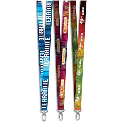 Altitude Lobster Clip Double-Sided Sublimation Satin Lanyard, GF-AM-937-B