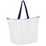 Hoppla Skyline Recycled PET Stitch-Bond Shopper With Zip, BC-HP-106-G