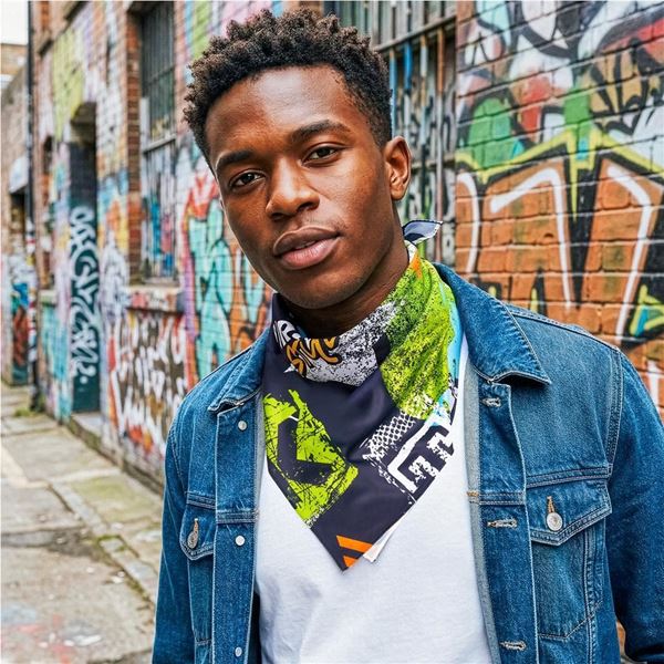 Hoppla Nurva Polyester Bandana, PP-HP-20-G