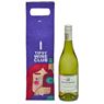 Hoppla Velto RPET Felt Single Wine Bottle Carrier, CC-HP-28-G