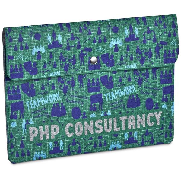 Hoppla Revo RPET Felt Document Holder, SC-HP-15-G