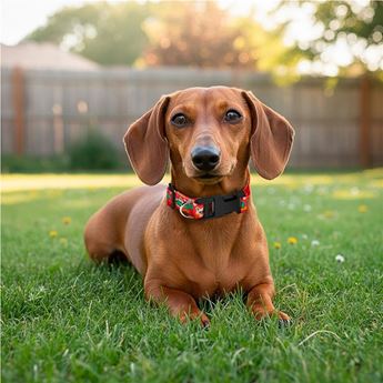 Hoppla Rambo Polyester Dog Collar, PM-HP-1-G