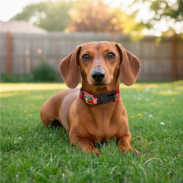 Hoppla Rambo Polyester Dog Collar, PM-HP-1-G