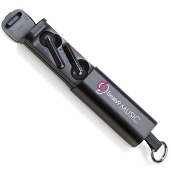 Bluetooth Earbuds with Phone Holder, TECH23657