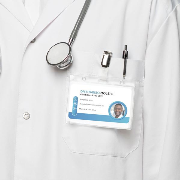 Badgy Holder - Clear, GIFT695