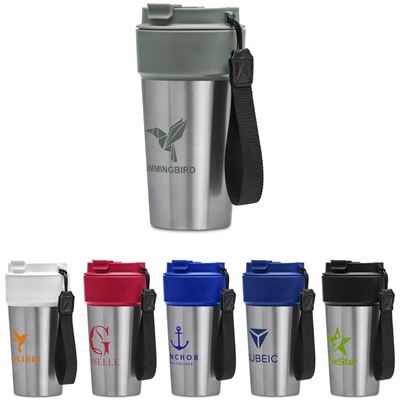 Kooshty Amigo Stainless Steel & Plastic Double-Wall Tumbler - 500ml, DR-KS-310-B