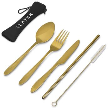 Serendipio Golden Cutlery Set, GP-SD-140-B