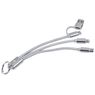 Altitude Chango 4-in-1 Charging cable - Silver, MT-AL-533-B