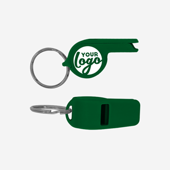 Referee Whistle Keyring with Split Ring, REF: 788