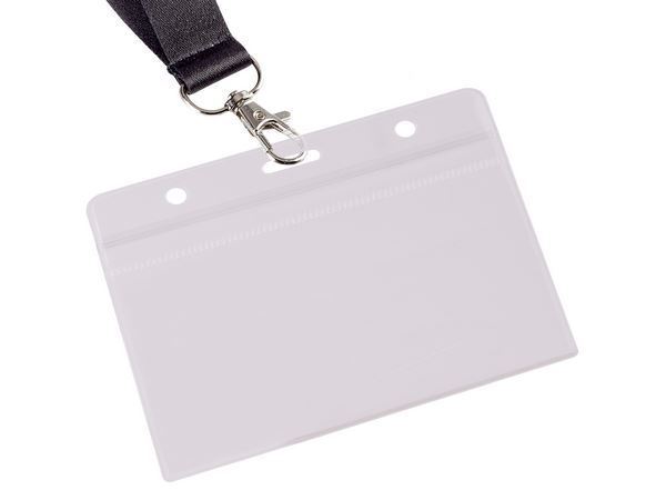 PVC Lanyard Pouch - 10.3 x 9 x 0.25 cm, LAP202