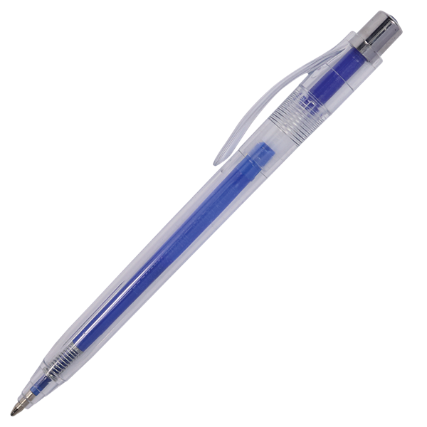 Translucent Ballpoint Pen with Coloured Refill, BP7499