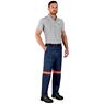 Cast Premium 100% Cotton Denim Pants - Reflective Legs - Orange Tape, ALT-11172