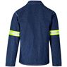 Cast Premium 100% Cotton Denim Jacket - Reflective Arms - Yellow Tape, ALT-11161