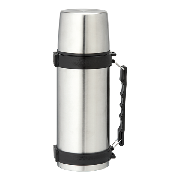 1l Stainless Steel Travel Flask with Carry Handle, BW0064