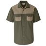 Mens Short Sleeve Serengeti 2-Tone Bush Shirt, ALT-SGMS