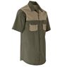 Mens Short Sleeve Serengeti 2-Tone Bush Shirt, ALT-SGMS