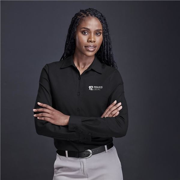 Ladies Long Sleeve Alex Varga Cronus Knitted Shirt, CW-AV-209-A