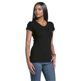 170g Slim Fit V-Neck T-Shirt Ladies, L170SFV