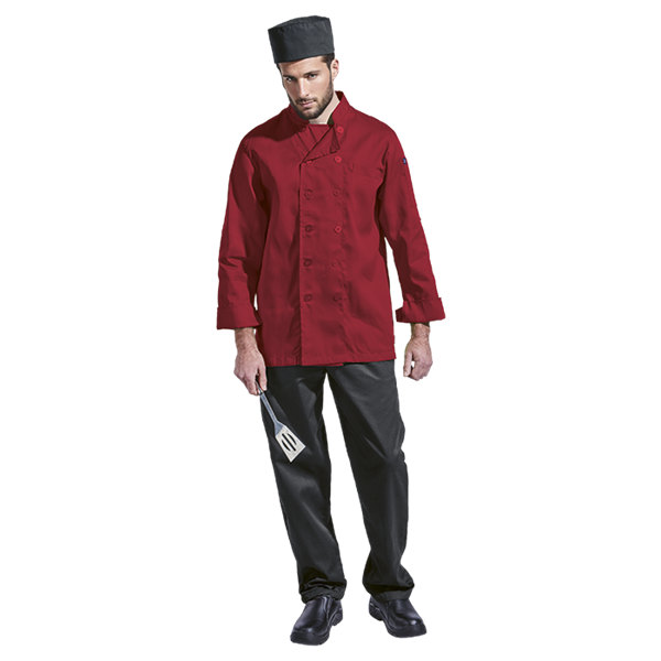 Mens Savona Long Sleeve Chef Jacket, BC-SAV