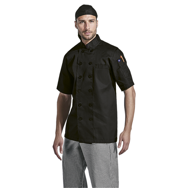Savona Short Sleeve Chef Jacket Mens, BC-SAV