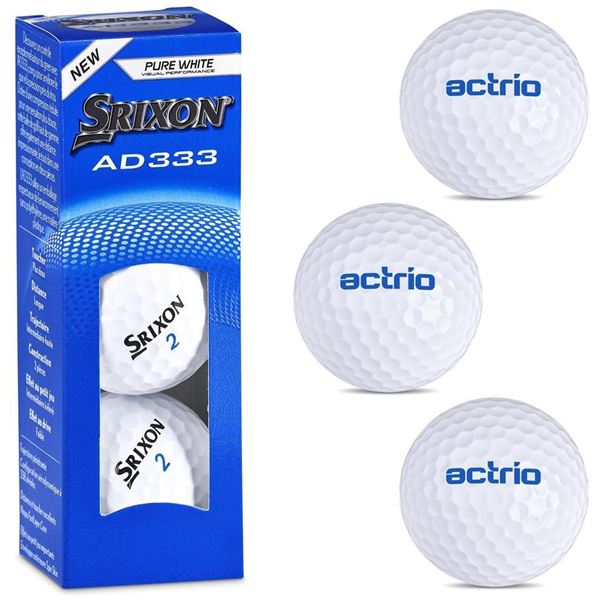 Srixon AD333 Golf Balls Sleeve of 3, SF-SR-91-B
